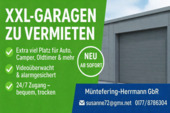 Foto - XXL GARAGEN ZU VERMIETEN - Wohnmobil, Wohnwagen, Lager