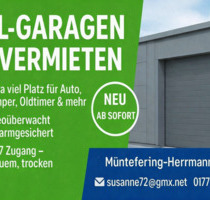 XXL GARAGEN ZU VERMIETEN - Wohnmobil, Wohnwagen, Lager - Herne Wanne