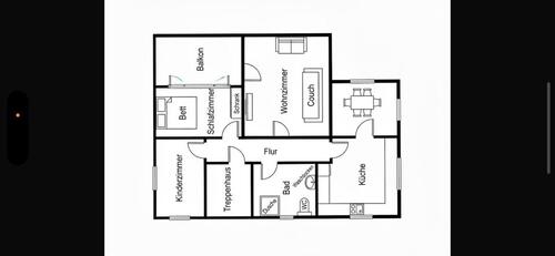 Foto - Erstbezug nach Kernsanierung –moderne 4-Zimmer-Wohnung mit Balkon
