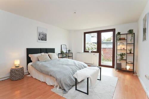 Foto - Sonnige Terrasse: Renovierte 3-Zimmer Wohnung im Erdgeschoss