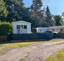 Mobilheim mit Stellplatz (ganzjährig) in sehr schöner Lage - Uelsen