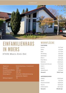 Foto - Freistehendes Einfamilienhaus in Moers-Eick zu verkaufen (privat,
