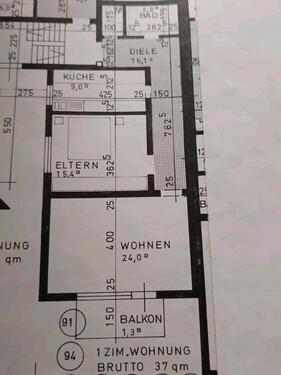 Foto - verkaufe 2 Zi.WHG,gr.Flur, Küche,Bad Toi. Balkon Keller Stellplat