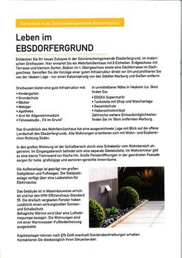 Foto - 2 Zimmer Dachgeschoßwohnung zum Kaufen in Ebsdorfergrund