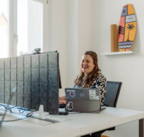 Maui: Abgeschlossener Büroraum im ATHEM Open Creativity Space – möbliert, sofort - Nürnberg Kleinweidenmühle