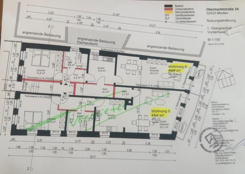 Foto - Etagenwohnung in Minden zur Miete