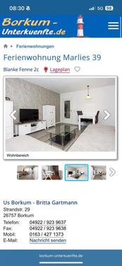 Foto - Ferienwohnung auf Borkum - 55,00&nbsp;EUR Kaltmiete,