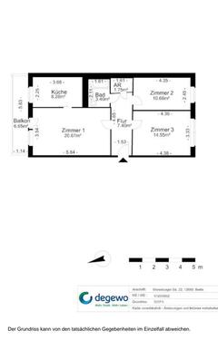 Foto - Wohnungsswap - 3 Zimmer, 69 m² - Merseburger Straße, Marzahn, Berlin