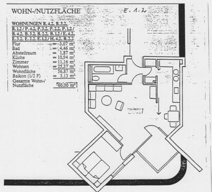 Foto - 2 Zimmer Etagenwohnung zur Miete in München
