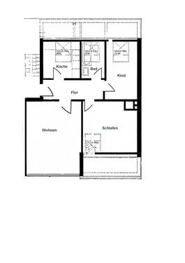 Foto - Provisionsfreie 3-Zimmer-Dachgeschosswohnung mit Stellplatz in Br