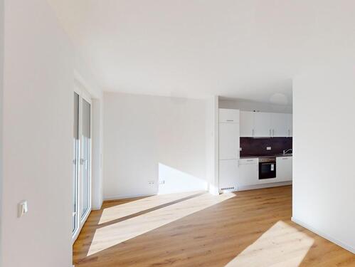 Foto - Helle 2-Zimmer Erdgeschosswohnung mit EBK und Südterrasse