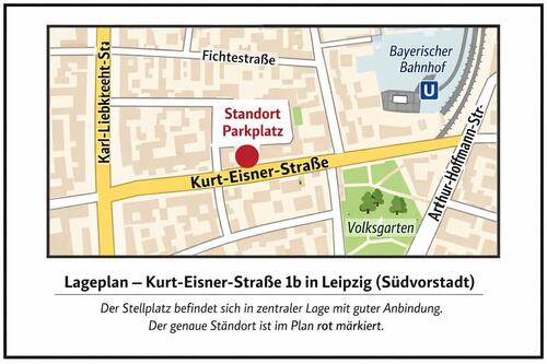 Foto - PKW- Stellplätze in Leipig zu vermieten