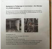 Tiefgarage-Stellplatz, Am Werder 17 zum Vermieten - Lüneburg Goseburg-Zeltberg