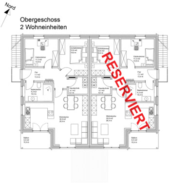 Foto - 3 Zimmer Etagenwohnung zum Kaufen in Leck