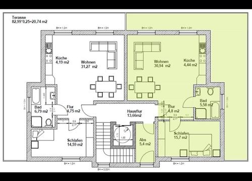 Foto - Penthousewohnung mit großer Dachterrasse in Andernach Miesenheim