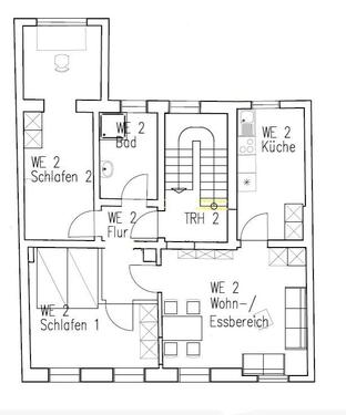 Foto - Zentrale 3,5-Zimmer-Wohnung mit Fußbodenheizung