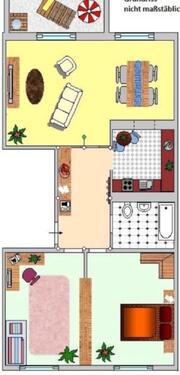 Foto - 3 Zimmer Hochparterre zur Miete in Meerane