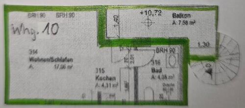 Foto - Etagenwohnung in Elgersburg zur Miete