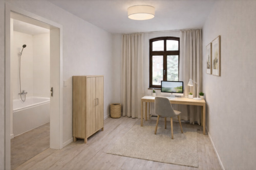 Foto - Etagenwohnung in Apolda zur Miete