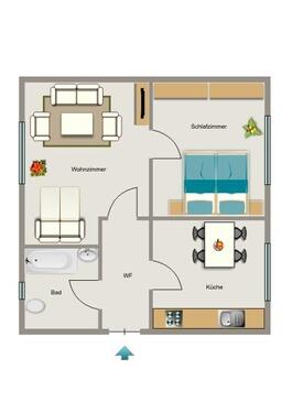 Foto - 2.5 Zimmer Etagenwohnung zur Miete in Marl