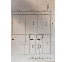 Vierraumwohnung, Kitzscher, 1.OG, Balkon