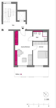 Foto - 2 Zimmer Etagenwohnung zur Miete in Esslingen am Neckar