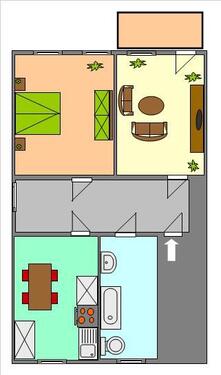 Foto - 2 Zimmer Etagenwohnung zur Miete in Zittau