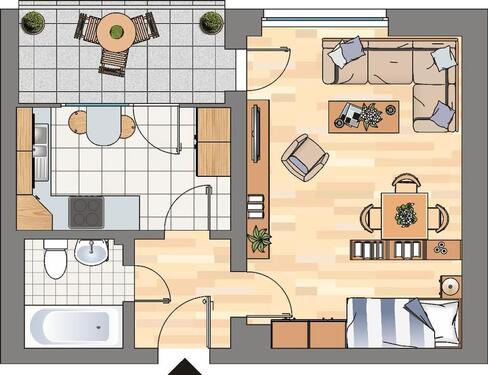 Foto - 3 Zimmer Etagenwohnung in Dortmund