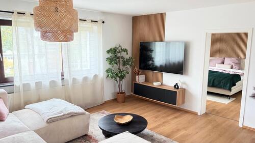 Foto - Helle 3,5 Zi. Wohnung + Möbilierung u. Küche in 68723 Oftersheim