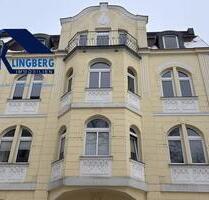 charmanter Altbauflair 4-Raum-Wohnung mit Einbauküche und Balkon in Zeitz zu vermieten! 360°Tour