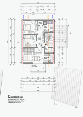 Foto - 3-Zimmer-DG-Wohnung mit Balkon & Donaublick – 72 m² – Neubau