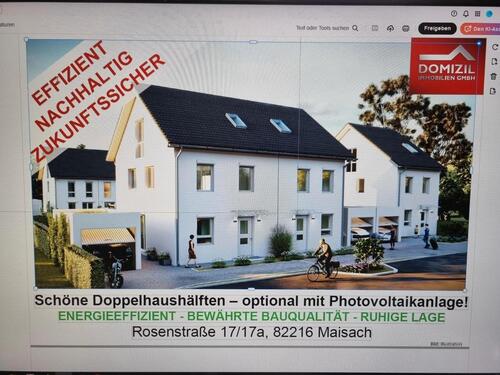 Foto - DHH Maisach reserviert - 2.700,00&nbsp;EUR Kaltmiete, ca.&nbsp; 118,00&nbsp;m&sup2;