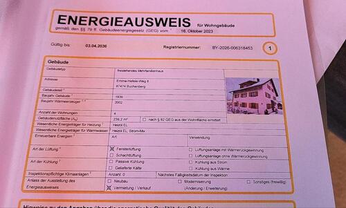 Foto - Mehrfamilienhaus in Buchenberg - 550.000,00&nbsp;EUR Kaufpreis, ca.&nbsp; 239,20&nbsp;m&sup2;