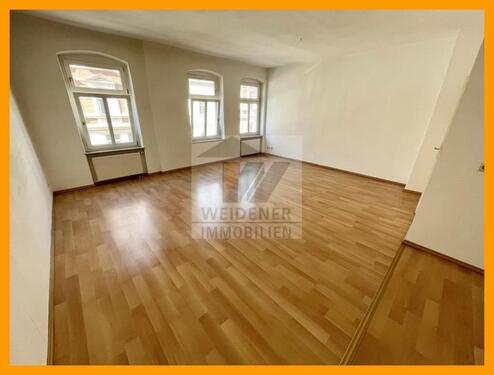 Foto - Wohnen in Gera Untermhaus! 3 Raum Wohnung mit Balkon (Südseite) und großen Wohnzimmer!