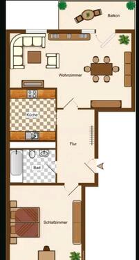 Foto - 2 Zi-Whng in der Hans-Sachs-Straße ab sofort verfügbar