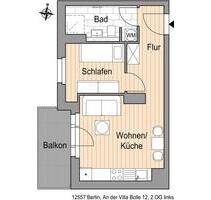 Zwei Zimmer mit gutem Schnitt! - 680,00 EUR Kaltmiete, in Berlin (PLZ: 12557) Treptow-Köpenick
