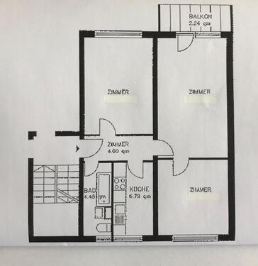 Foto - 3 Zimmer Etagenwohnung zur Miete in Bad Doberan