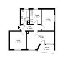 3-Zimmer-Wohnung mit Balkon in Rottweil