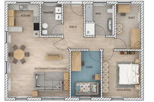 Foto - 4 Zimmer Bungalow in Mechernich