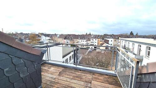 Foto - Schicke 2-Zi-Dachgeschosswohnung mit Aufzug und herrlichem Blick über die Krefelder City