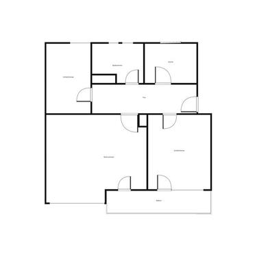 Foto - 3 Zimmer Etagenwohnung in Eggenstein-Leopoldshafen