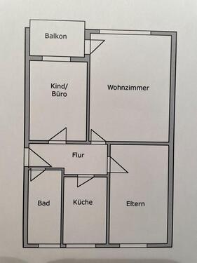 Foto - 3 Zimmer Etagenwohnung zur Miete in Hannover
