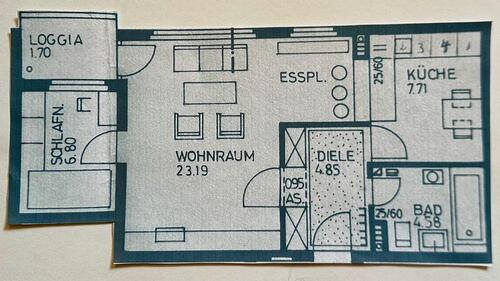 Foto - 2 Zimmer Etagenwohnung zur Miete in Remscheid
