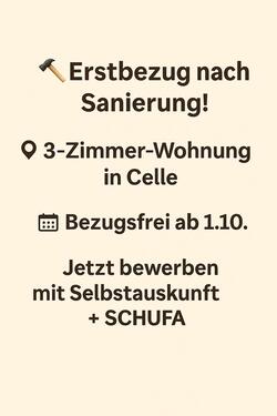 Foto - Frisch sanierte 3 Zimmer- Wohnung