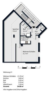 Foto - Viechtach, schöne DG Wohnung zu vermieten