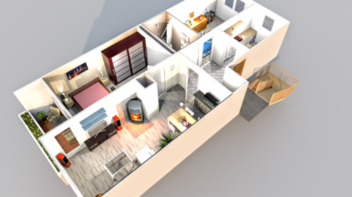 Foto - 3,5 -Zimmer-Wohnung mit EBK, Balkon und Mega-Badewanne in bester