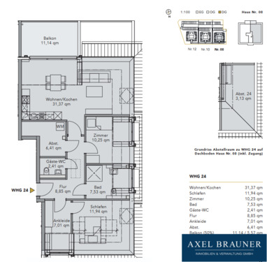 Foto - 3.5 Zimmer Etagenwohnung zur Miete in Stuhr