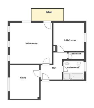 Foto - 2 Zimmer Etagenwohnung in Dortmund