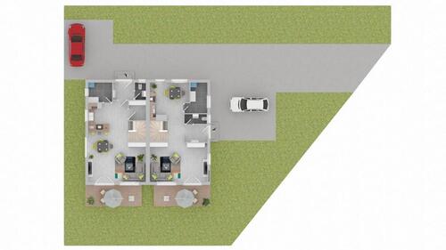 Foto - 4 Zimmer Doppelhaushälfte in Petershagen