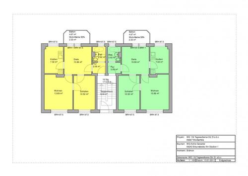Foto - 3 Zimmer Etagenwohnung zur Miete in Weißenfels
